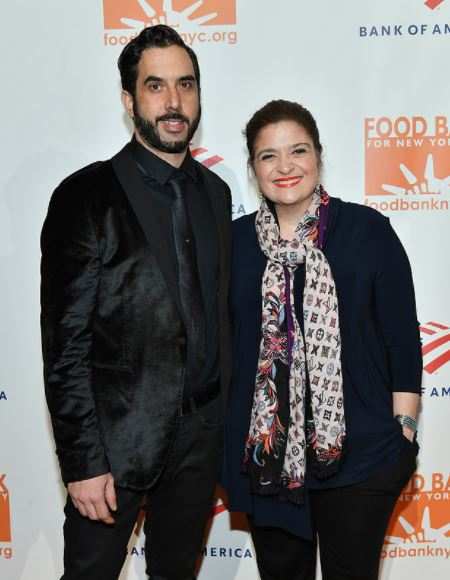 Alex Guarnaschelli and Michael Castellon
